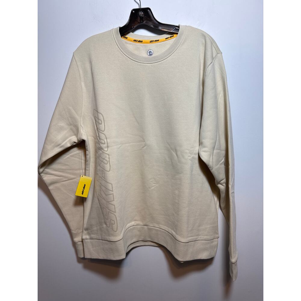 Brand New BRP Women's Size XL Ivory Pullover Crewneck Sweater Sweatshirt - Picture 3 of 8